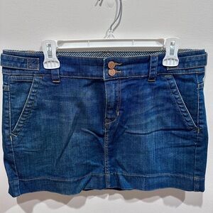 Denim Mini Skirt